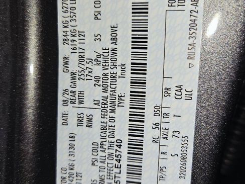 New 2026 Ford Ranger XLT w/ Equipment Group 301A High AWD/4WD image 62