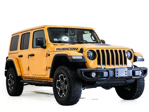 Used 2021 Jeep Wrangler Unlimited Rubicon 4xe w/ Steel Bumper Group AWD/4WD image 1