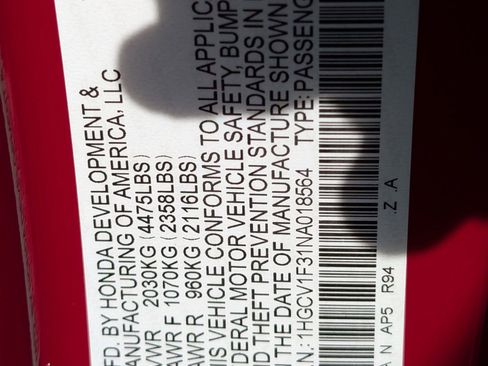 Certified 2022 Honda Accord Sport image 22