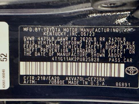 Used 2023 Toyota Camry SE FWD image 39