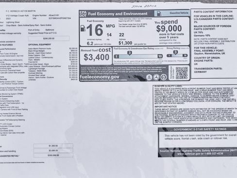 Used 2023 Aston Martin V12 Vantage image 72