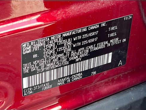 Used 2025 Toyota RAV4 XLE w/ Convenience Package AWD/4WD image 32