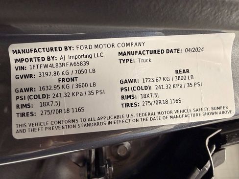 Used 2024 Ford F150 Tremor w/ Tow/Haul Package image 29