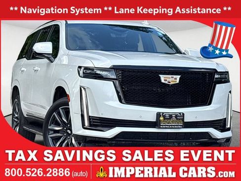 Certified 2024 Cadillac Escalade Sport w/ LPO, Floor Liner Package AWD/4WD image 1