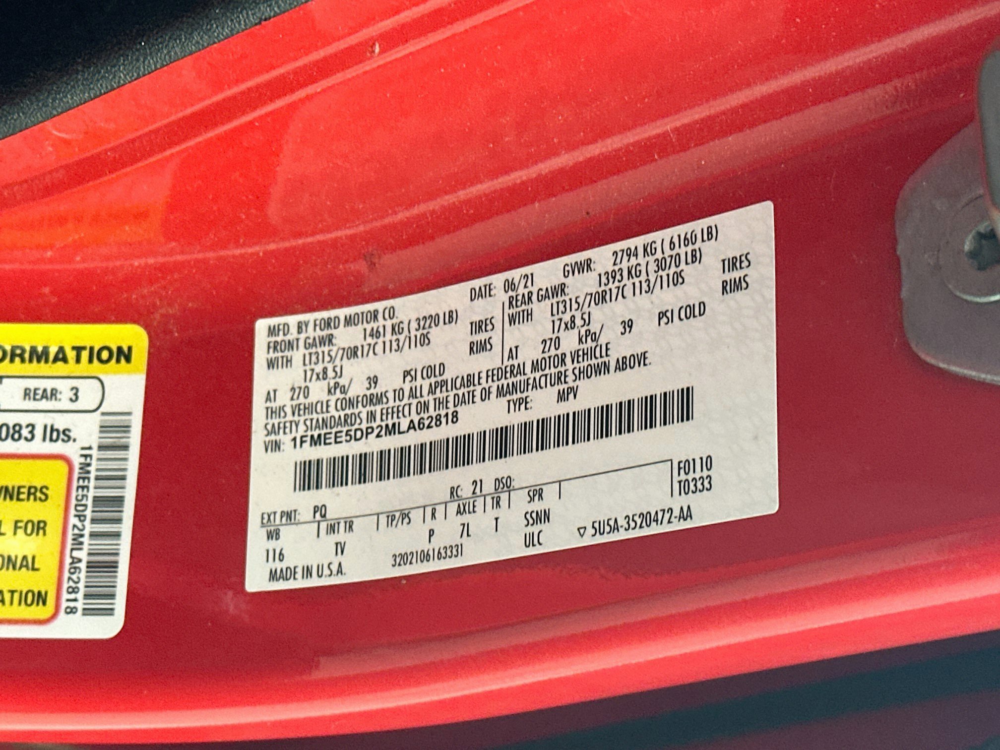 Used 2021 Ford Bronco Wildtrak AWD/4WD image 12