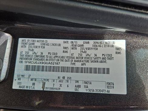 Used 2016 Ford Escape Titanium w/ Equipment Group 301A FWD image 16
