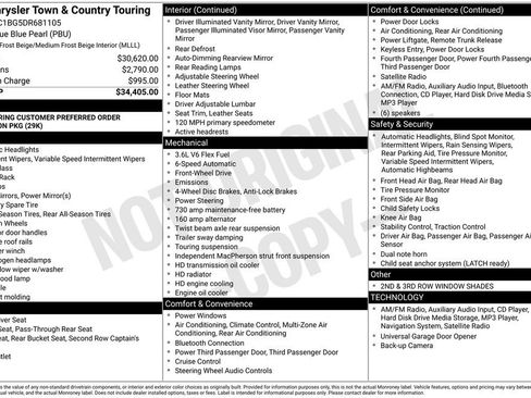 Used 2013 Chrysler Town & Country Touring image 6