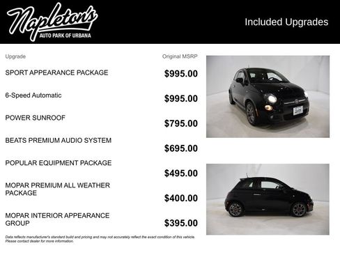 Used 2017 FIAT 500 Pop w/ Sport Appearance Package image 27