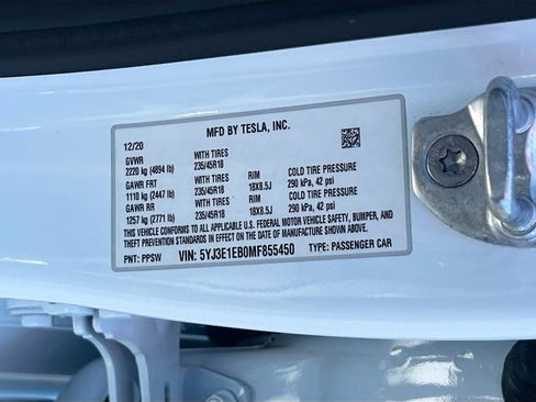 Used 2021 Tesla Model 3 Long Range image 35