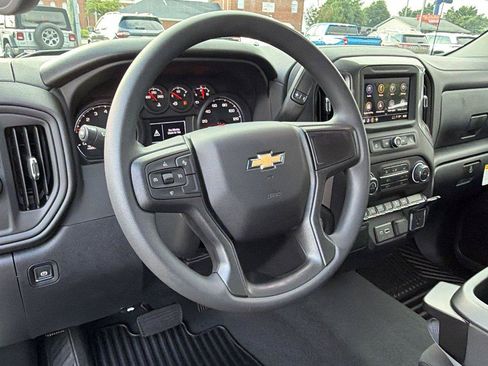 New 2026 Chevrolet Silverado 1500 Custom w/ Turbomax Blackout Package RWD image 3