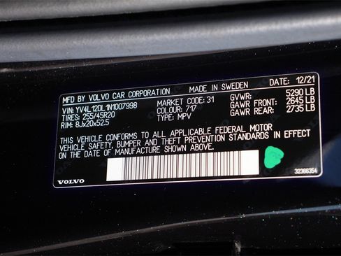 Used 2022 Volvo XC60 B5 Inscription w/ Climate Package image 31