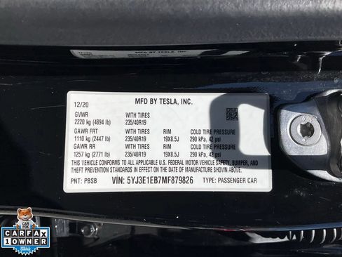 Used 2021 Tesla Model 3 Long Range AWD/4WD image 25