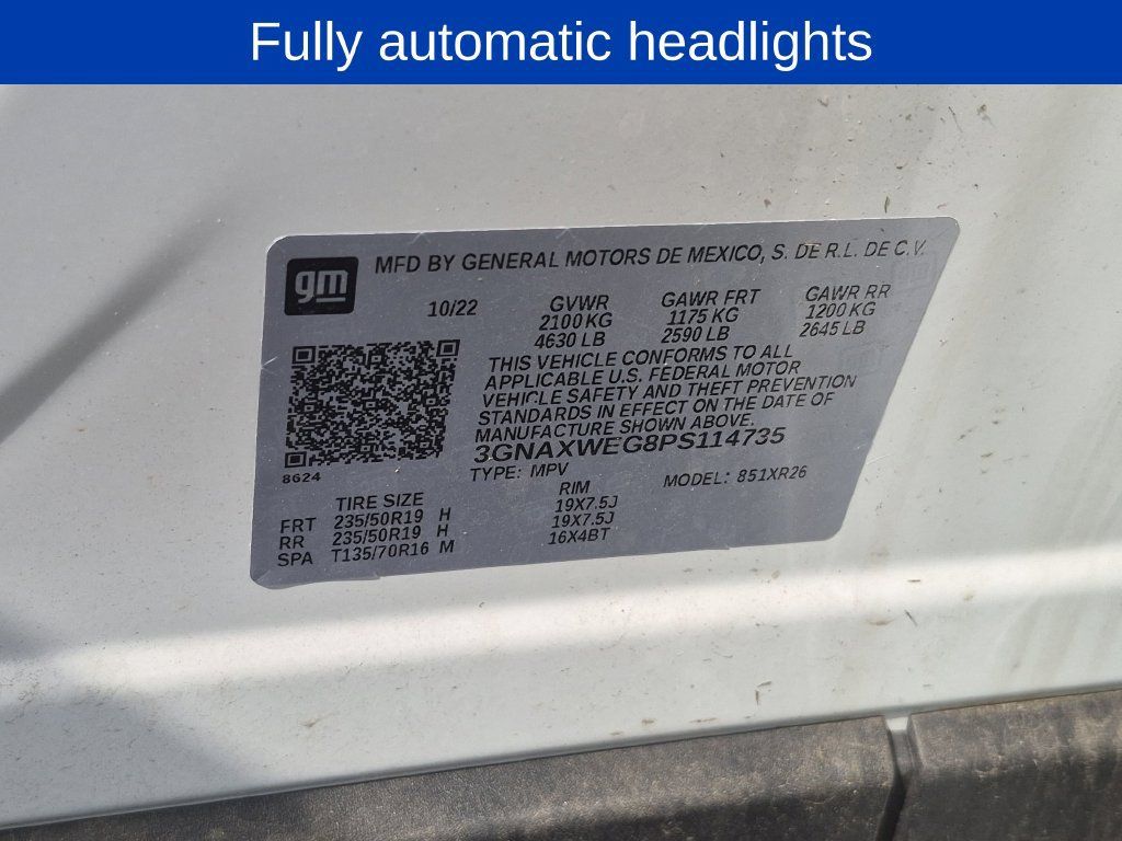 Certified 2023 Chevrolet Equinox RS AWD/4WD image 11