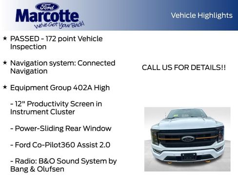Used 2023 Ford F150 Tremor w/ Equipment Group 402A High AWD/4WD image 11
