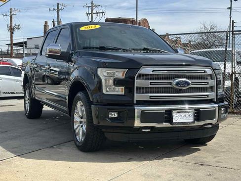 Used 2015 Ford F150 Platinum w/ Equipment Group 701A Luxury image 3
