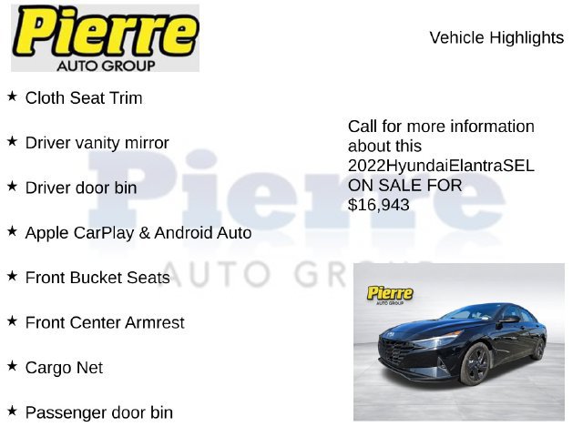 Used 2022 Hyundai Elantra SEL FWD image 13