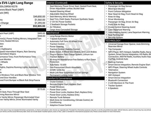 Certified 2024 Kia EV6 Light AWD/4WD image 10