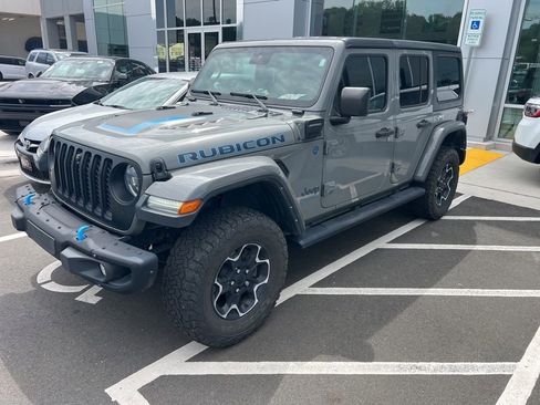 Used 2023 Jeep Wrangler Unlimited Rubicon 4xe w/ Steel Bumper Group AWD/4WD image 7