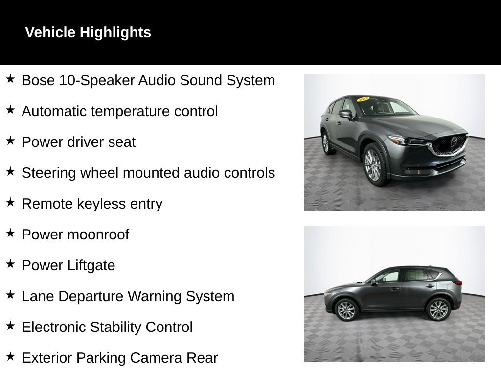 Used 2020 MAZDA CX-5 Grand Touring AWD/4WD image 2
