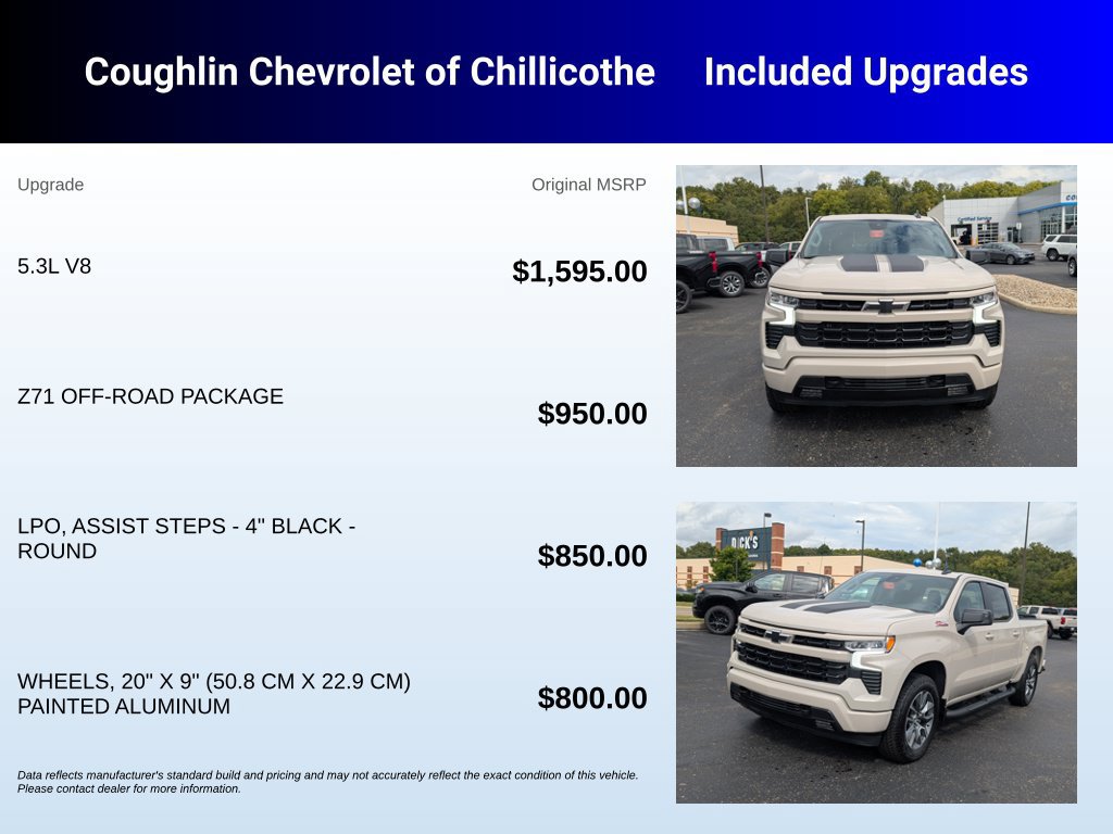 New 2026 Chevrolet Silverado 1500 RST w/ Z71 Off-Road Package AWD/4WD image 3