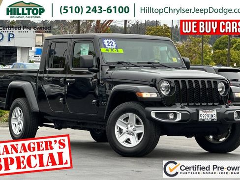 Certified 2022 Jeep Gladiator Sport AWD/4WD image 1