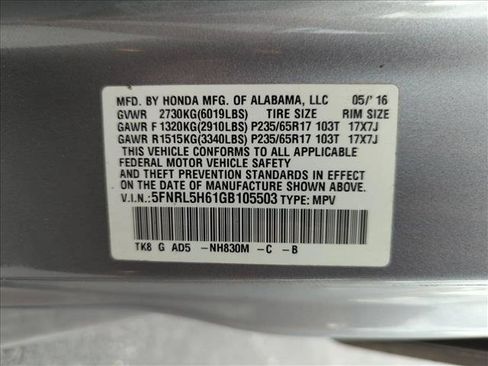 Used 2016 Honda Odyssey EX-L image 25