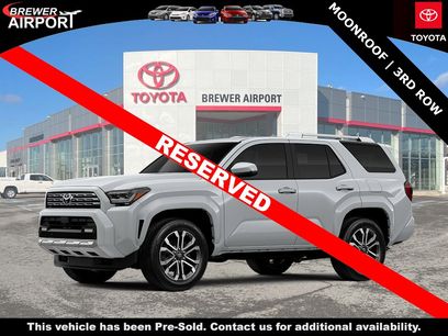New 2025 Toyota 4Runner TRD Sport