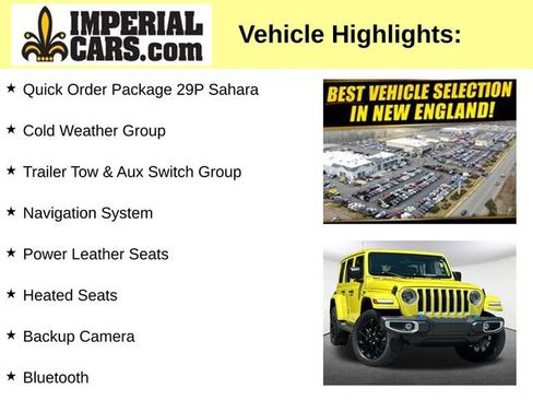 Used 2023 Jeep Wrangler Unlimited Sahara w/ Cold Weather Group AWD/4WD image 8