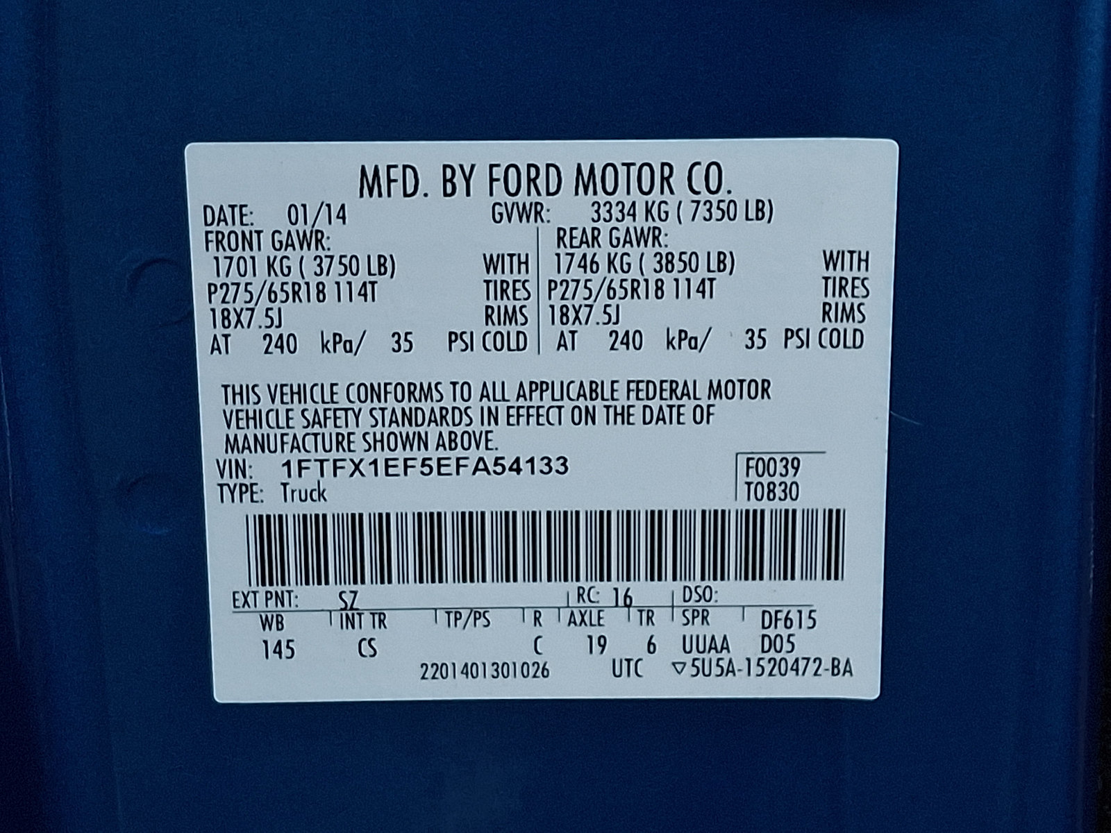 Used 2014 Ford F150 STX w/ Equipment Group 201A Mid AWD/4WD image 26