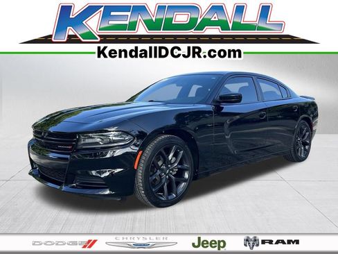 Certified 2021 Dodge Charger SXT w/ Blacktop Package RWD image 1