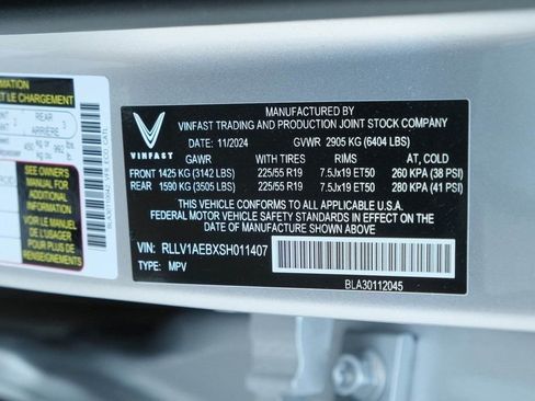 New 2025 VinFast VF 8 Eco AWD/4WD image 38