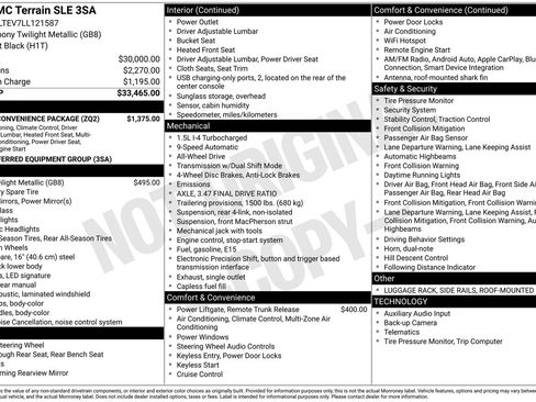 Used 2020 GMC Terrain SLE w/ Driver Convenience Package image 6