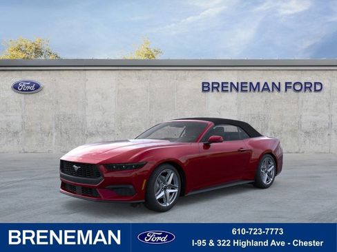 New 2026 Ford Mustang Convertible RWD image 1