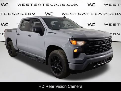 Used 2024 Chevrolet Silverado 1500 Custom w/ LPO, Dark Essentials Package RWD image 40