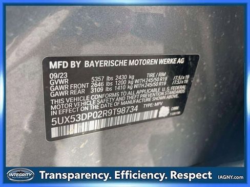Used 2024 BMW X3 xDrive30i AWD/4WD image 19