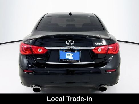 Used 2017 INFINITI Q50 Red Sport 400 AWD/4WD image 7