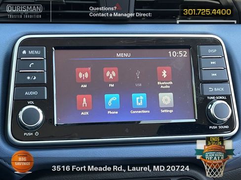 New 2025 Nissan Versa SV w/ Trunk Package image 17