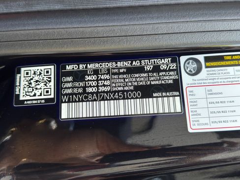 Used 2022 Mercedes-Benz G 63 AMG Squared w/ AMG Night Package image 50