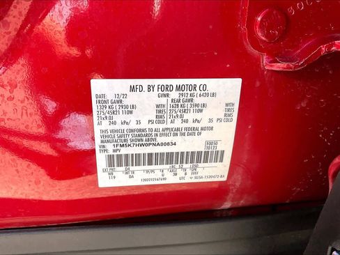 Used 2023 Ford Explorer Platinum w/ Technology Package image 33