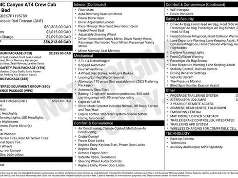 Used 2023 GMC Canyon AT4 w/ AT4 Premium Package AWD/4WD image 1