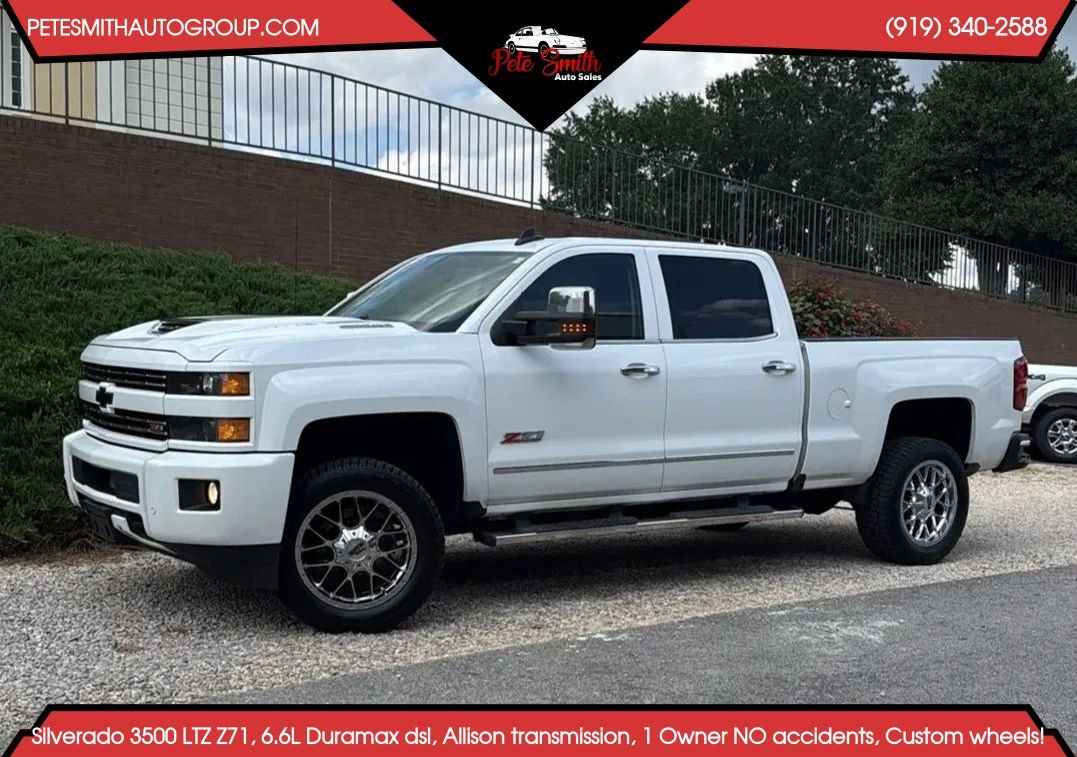 Used 2019 Chevrolet Silverado 3500 LTZ w/ Duramax Plus Package AWD/4WD image 1