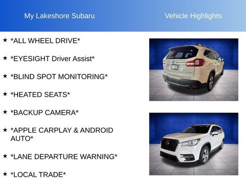 Used 2021 Subaru Ascent Premium w/ Convenience Package AWD/4WD image 10