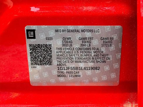 Used 2020 Chevrolet Sonic Premier image 35