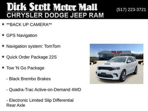 Used 2021 Dodge Durango R/T w/ Tow 'N Go Package AWD/4WD image 17