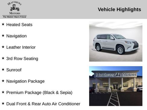 Used 2019 Lexus GX 460 Premium w/ Premium Package image 14