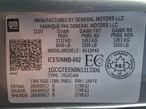 Used 2022 Chevrolet Colorado ZR2 image 18