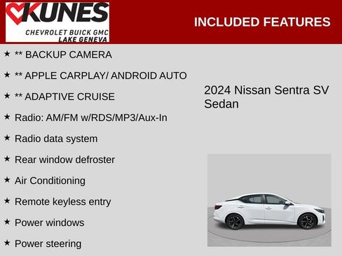 Used 2024 Nissan Sentra SV FWD image 2
