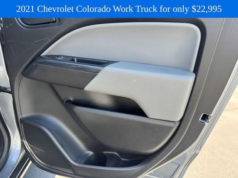 Used 2021 Chevrolet Colorado W/T w/ WT Convenience Package RWD image 11
