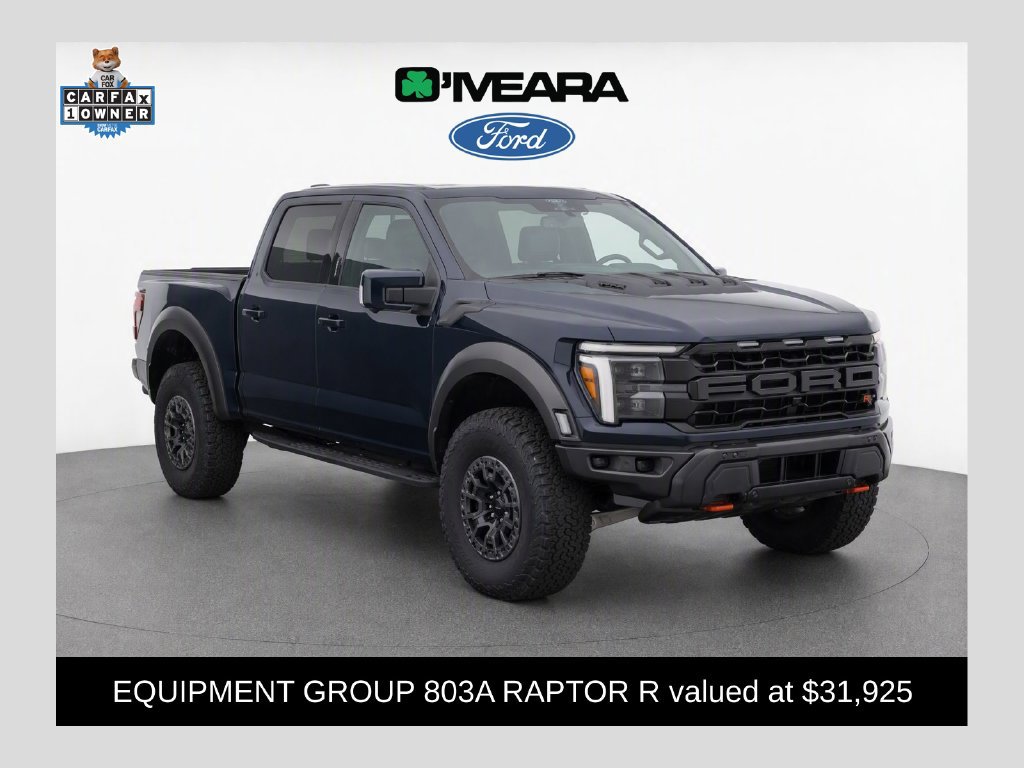 Certified 2026 Ford F150 Raptor w/ Equipment Group 803A Raptor R AWD/4WD 360° Tour