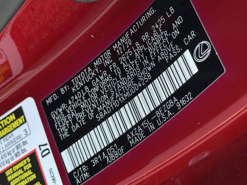 Used 2021 Lexus ES 250 w/ Premium Package image 30